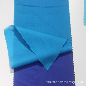 Solid Blue Voile-Stoff aus 100% Baumwolle